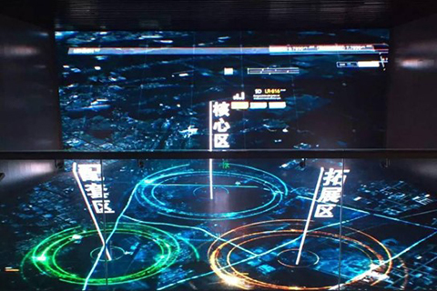 裸眼3D数字沙盘秀